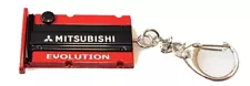 SALE- METAL QUALITY RACING Engine Cover Key ring FOR Mitsubishi EVO 4G63T 4G63