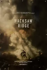 HACKSAW RIDGE Original One Sheet Movie Poster - 2016