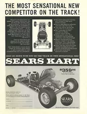 Vintage & Very Rare 1960 Sears Kart Go-Kart Ad