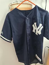 New York Yankees Majestic Batting Practice Jersey Mens M #16 For Whitey Ford