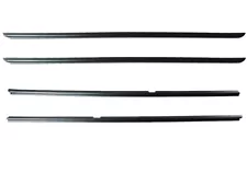 Window tray strips set outside 4x sealing rail for Mercedes W124 sedan (For: Mercedes-Benz)