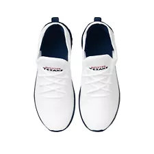 Houston Texans NFL Men's Low Top Midsole White Sneakers