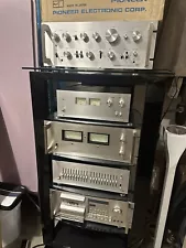 Pioneer Spec System: Spec 1 pre, Spec 2 Power, R2R 707, EQ, Cassette Deck