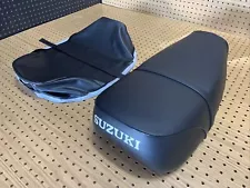 SUZUKI TS250 TS400 SEAT COVER K/L/M/A/B 1974 TO 1976 SEAT COVER WITH STRAP (S-8)