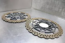 2012 Kawasaki Concours 14 ZG1400C ABS Front Brake Rotors OEM Straight (For: 2012 Kawasaki Concours 14)