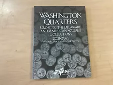 Wash Quarters Crossing the Delaware & American Women 2021-25, Harris Coin Folder