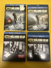 New ListingThe Walking Dead Fifth And Sixth Season Blu Ray Complete Slipcover 5 6 AMC