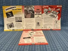 1951 Ford Car ORIGINAL OEM Dealer Only Accessories Sales Flyers & Order Forms