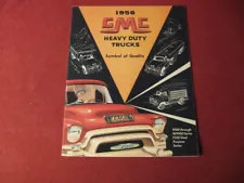 1956 GMC Rig Semi Pickup Truck Canada Sales Brochure Booklet Catalog