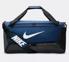 Nike Brasilia 9.5 Small Training Duffel Bag - New - Midnight Navy