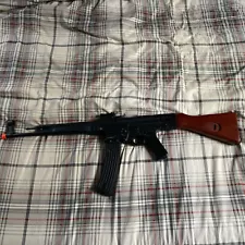 Matrix AGM StG44 WWII Full Metal Airsoft AEG Rifle with Real Wood, No Battery