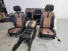 2019-2024 GM 2500/3500 High Country Front/Rear Seats w/Console; SEE PICTURES