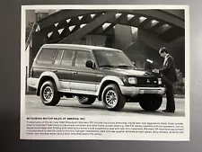 1992 Mitsubishi Montero SR SUV Press Photo (RF) - RARE!! Awesome L@@K