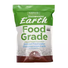 4 Lbs. (64 Oz.) Diatomaceous Earth Food Grade 100%