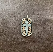 Trophy Rodeo Cross Pendant by Benchmark Buckles