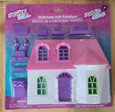 BRAND NEW-SEAL! BEAUTIFUL! DOLL HOUSE WITH DOLL FURNITURE. SUPER COOL!