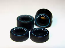 4 GOODYEAR "BLUE LINE" TIRES for T-jets, Tuff Ones, or AW cars - Brand new