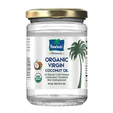 Organic Coconut Oil 100% Pure Extra Virgin Natural Cold Pressed Hair Skin Food