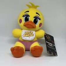 Rare FUNKO Authentic TOY CHICA 8” Plush 2017 Five Nights at Freddy’s