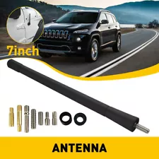 7" Short Antenna Black Mast Radio AM/FM for FORD F-150 F150 1980-2008 Brand New (For: Ford F-150 Heritage)