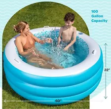 kiddie Pool Swimming Pool inflatable round family Pool for Kids And Family Adult