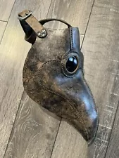 Handmade Leather Plague Doctor Mask Cosplay Halloween