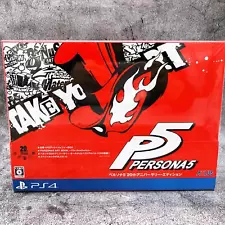 Playstation 4 Persona 5 20th Anniversary Edition PS4 ATLUS Sony Game Sealed New