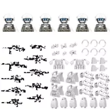 Custom Military Minifigures and Accessories Set of 6 NEW RARE US SHIPPING