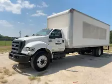 2013 Ford F-750 26' Cargo Box Truck Delivery Dry Van Cummins 6.7L Diesel bidadoo