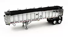 DCP 1:64 *CHROME* EAST END DUMP Tandem Axle Trailer *NEW*