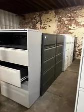 5 DRAWER LATERAL FILE CABINETS - key and local delivery available -