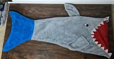 Kids Shark Mouth Fleece Sleeping Bag