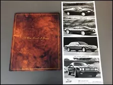 1997 Jaguar 56-page BIG-Size Car Brochure Catalog XK8 XJ6 XJR Vanden Plas SET