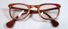 Vintage Cat Eye,Glasses Frames,small size.Bronz/Rust color.