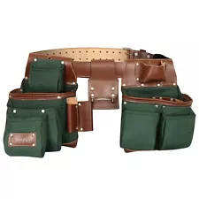 TRUTUCH Nylon and Leather Tool Belt | Framing Tool Bags | Nylon Tool Pouch