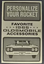 1965 Oldsmobile Accessories Folder 98 Starfire Delta 88 Dynamic Wagon Original