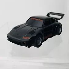 Tyco '76 Porsche 935 Twin Turbo, Panther Black, Whale Tail, 440 X2 Chassis