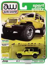 Auto World 2017 Jeep Wrangler Sahara Unlimited Diecast Car 1:64