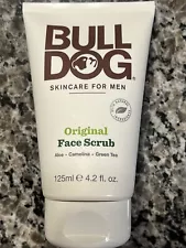 Bulldog Natural Skin Care For Men Original Face Scrub with Aloe Vera 4.2 fl oz