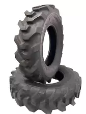 TWO NEW 7x14, 7-14 R4 TUBELESS Lug Tractor Tires Heavy Duty 7/14 7.00-14 R4 Bar