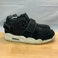 Nike Air Trainer Victor Cruz Mens Size 10 Shoes Black Suede Mid Top Sneakers