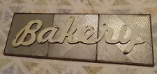 Metal Bakery Sign Farmhouse Kitchen 30" x 10"