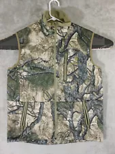 Kryptek Vest Camouflage Hunting Mens Medium Sleeveless Full Zip Green Outdoors