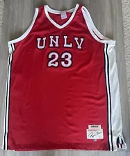 RARE ADIDAS ORIGINAL UNLV RUNNIN REBELS REGGIE THEUS JERSEY SZ 60(4XL) 1976 ERA!