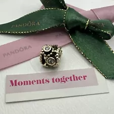 Pandora 25th Anniversary Charm Diamond 75416D Authentic Ale 585 Rare