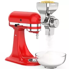 Grain Mill Attachment for KitchenAid Stand Mixer,12 Grind Level Flour Mill Fr...