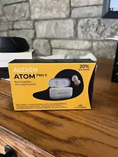 Audien ATOM PRO 2 Wireless Rechargeable OTC Hearing Aid Open Box Great