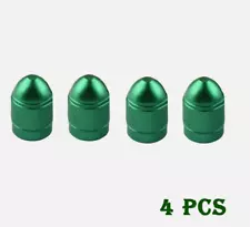 Green Aluminum Tire/Rim Valve Stem/Wheel Dust Cover Caps Hot sale 4PCS (For: Tahoe LTZ)