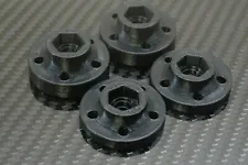 Tamiya Clod Buster Wheel Hex Hub adapters for Axial Wraith / TXT tires (12mm)