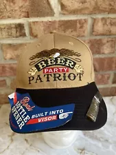 Bottle Opener Pop a Top Ball Cap Hat Brand New Beer Party Patriot Scott Sales Co